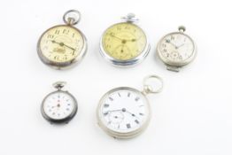 GROUP OF POCKET WATCHES *** Please view images carefully as they are part of the description, for