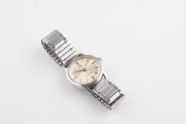 OMEGA SEAMASTER WRISTWATCH, circular dial with hour marker and hands, 34mm case with a crown and a