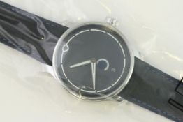 UNWORN MING MOONPHASE REFERENCE 37.05 FULL SET 2022, circular spiral pattern dial in gradient