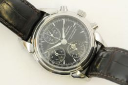 ETERNA MATIC 1948 ANNUAL CALENDAR CHRONOGRAPH BOX AND PAPERS