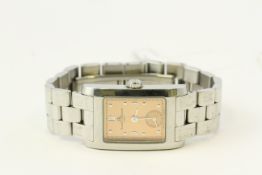 BAUME & MERCIER MVO45139, salmon dial, 21mm stainless steel case and bracelet, quartz currently