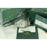 ROLEX EXPLORER II 'POLAR' 16570 BOX AND PAPERS 2003 *ROLEX SERVICE*