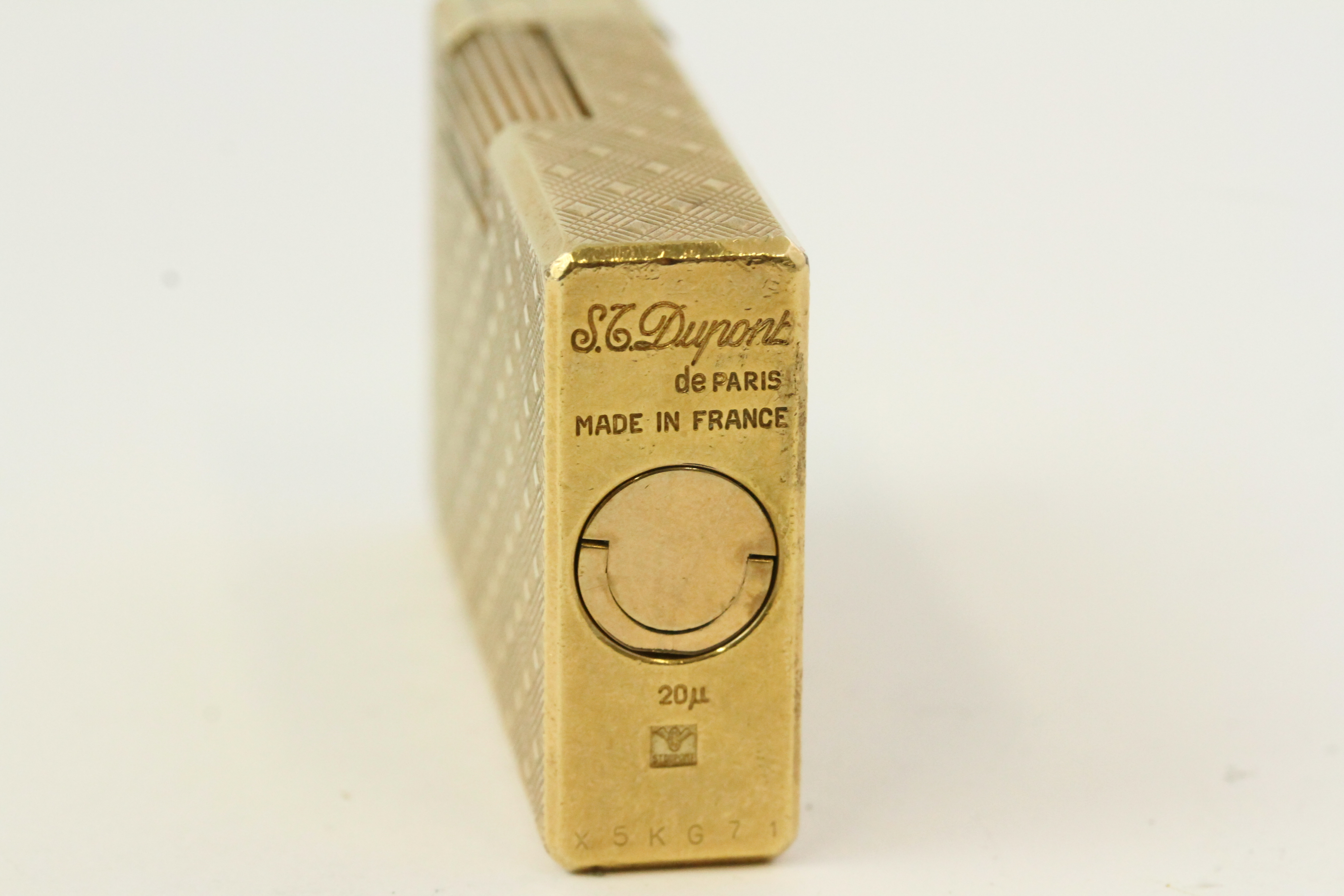 S.T DUPONT LIGHTER GOLD PLATED - Image 3 of 3