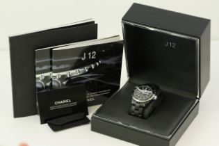 CHANEL J12 CERAMIC AUTOMATIC H0684 BOX AND PAPERS 2003