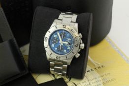 BREITLING SUPEROCEAN CHRONOGRAPH A13341 BOX AND PAPERS 2015