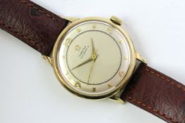 VINTAGE OMEGA BUMPER AUTOMATIC 14CT GOLD FILLED CIRCA 1947
