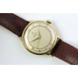 VINTAGE OMEGA BUMPER AUTOMATIC 14CT GOLD FILLED CIRCA 1947