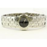 MAURICE LACROIX AF353733 , black dial, stainless steel case and bracelet, 24mm, quartz