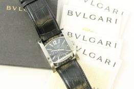 BVLGARI ASSIOMA CHRONOGRAPH AUTOMATIC REFERENCE AA 48 S CH / L1152 WITH PAPERS, black cushion