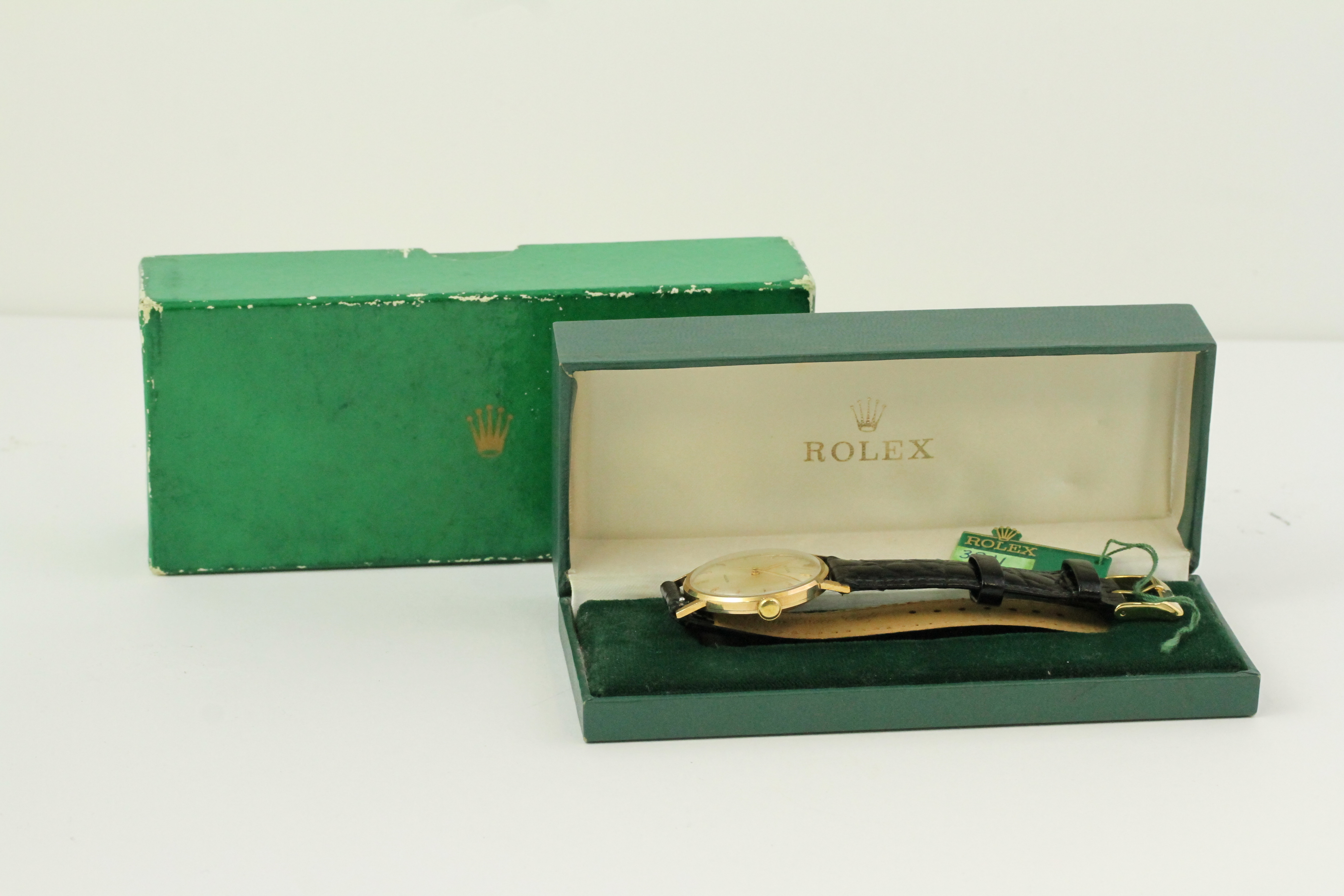 *TO BE SOLD WITHOUT RESERVE* 9CT VINTAGE ROLEX PRECISION WITH BOX