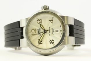 ORIS AUTOMATIC REFERENCE 7517-41, circular radial dial, day and date aperture, Arabic numerals, 42mm