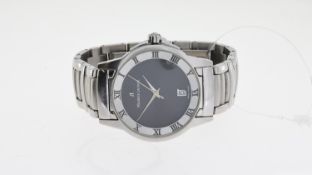 MAURICE LACROIX 69743, two tone dial, Roman numerals, 36mm stainless steel case and bracelet,