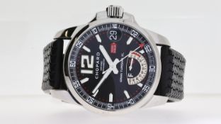 CHOPARD GRAN TURISMO GT XL CHRONOMETER REFERENCE 16/8457, black dial with luinous hour markers, date