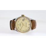 UNUSUAL ROLEX OYSTER PERPETUAL DATE REFERENCE 1505 CIRCA 1972 WITH PAPERS & RARE CHAMPAGNE BLOCK