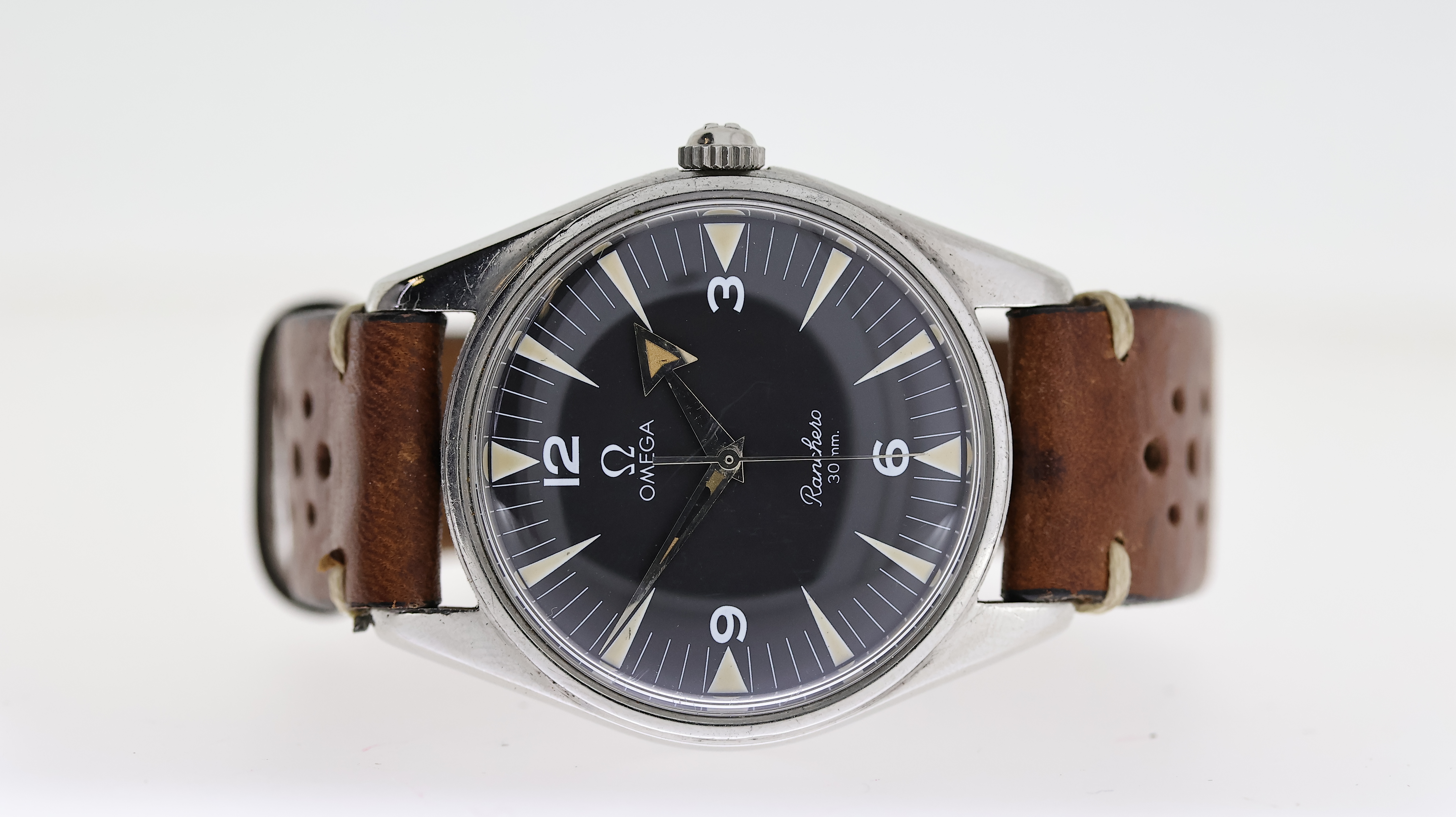 VINTAGE OMEGA RANCHERO 2996-1 WITH BOX CIRCA 1958 - Image 4 of 8