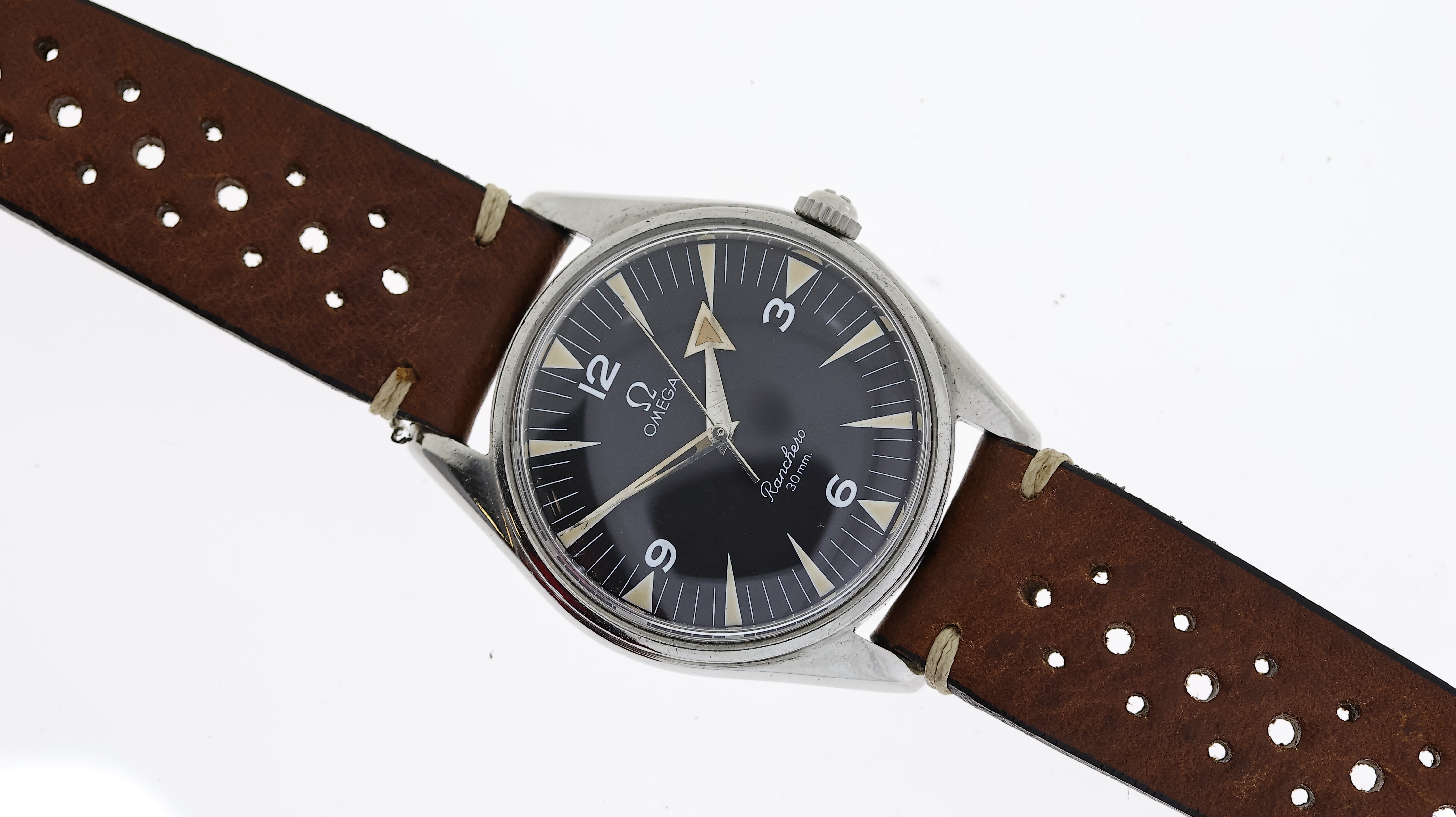 VINTAGE OMEGA RANCHERO 2996-1 WITH BOX CIRCA 1958