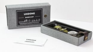 *TO BE SOLD WITHOUT RESERVE* UNDONE BASECAMP AUTOMATIC BOX AND PAPERS 2020