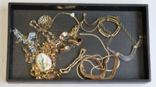 Vintage costume jewellery including : jomaz
