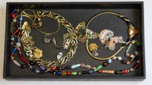 Vintage costume jewellery including : napier, sarah coventry pierre cardin