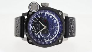 ORIS AUTOMATIC BLUE EAGLE REF 7631-46, 45mm black pie pan dial, Breguet hour markers, date