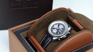 BREITLING FOR BENTLEY GT SPECIAL EDITION BOX AND PAPERS 2005 REFERENCE A13362, circular black dial