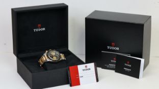 TUDOR BLACK BAY CHRONO STEEL AND GOLD BOX AND PAPERS 2019