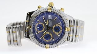 BREITLING CHRONOMAT AUTOMATIC REFERENCE B13352, circular grey dial with baton hour markers,