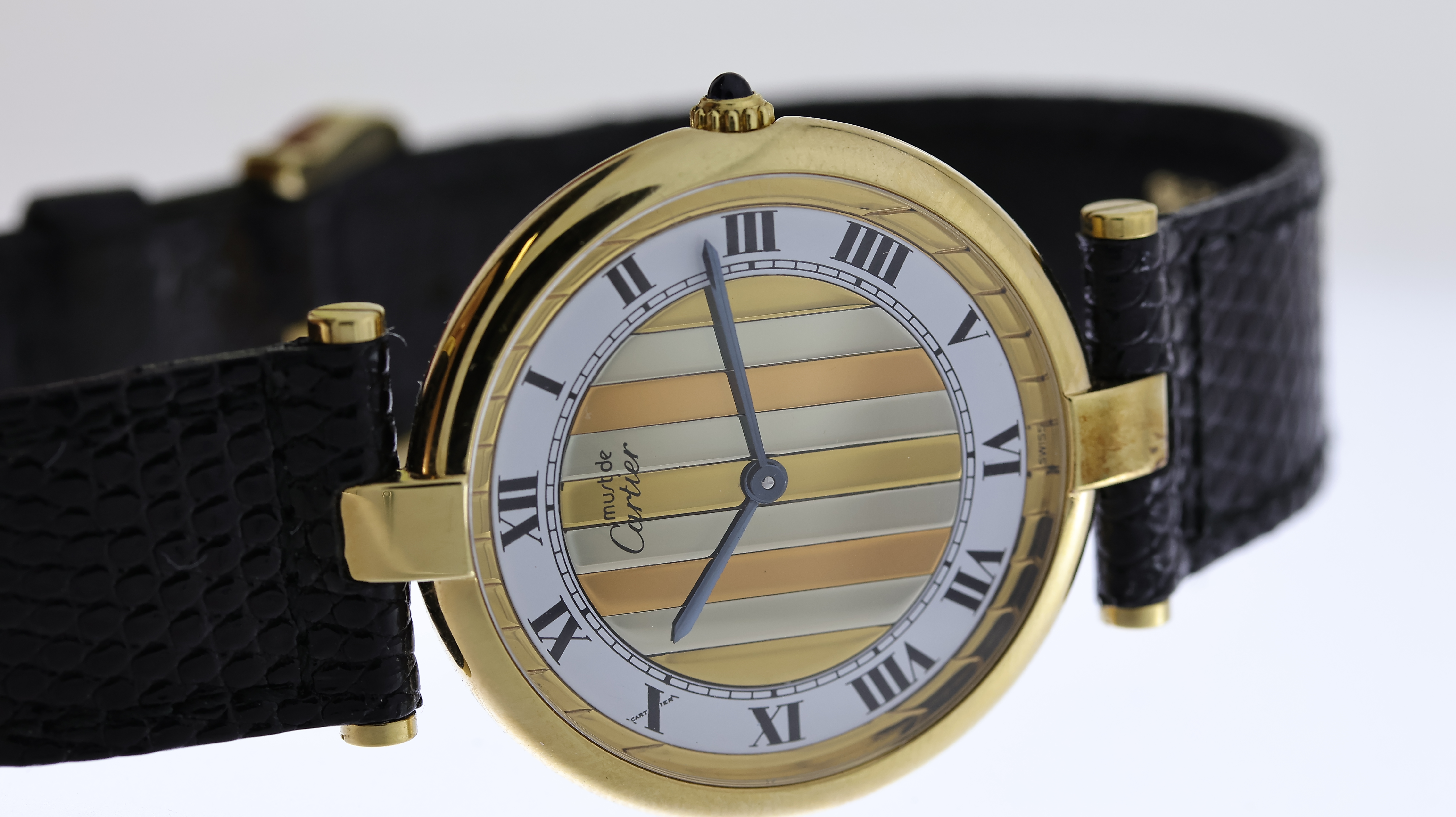 MUST DE CARTIER WRISTWATCH WITH BOX - Image 3 of 5