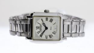 RAYMOND WEIL GENEVE SAXO REF 9910, approx 24mm silver dial, Roman Numeral hour markers, date