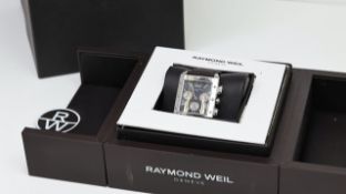 ***TO BE SOLD WITHOUT RESERVE*** RAYMOND WEIL GENEVE TANGO REF 4881 K 128878 W/BOX & OUTER BOX,