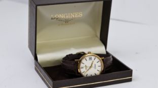 ****TO BE SOLD WITHOUT RESERVE*** LONGINES CONQUEST AUTOMATIC W/BOX REF 16663255, approx 35mm