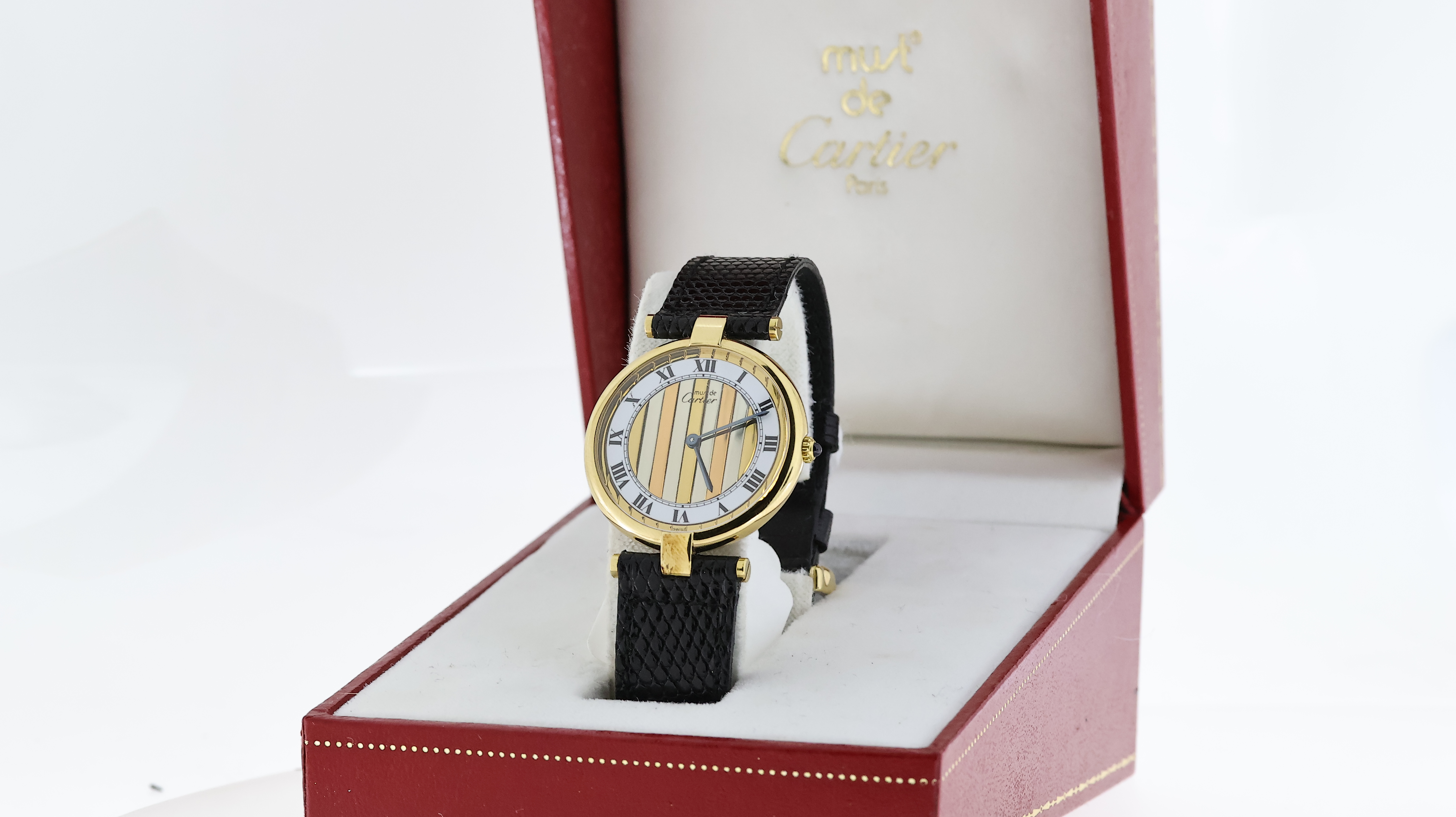 MUST DE CARTIER WRISTWATCH WITH BOX