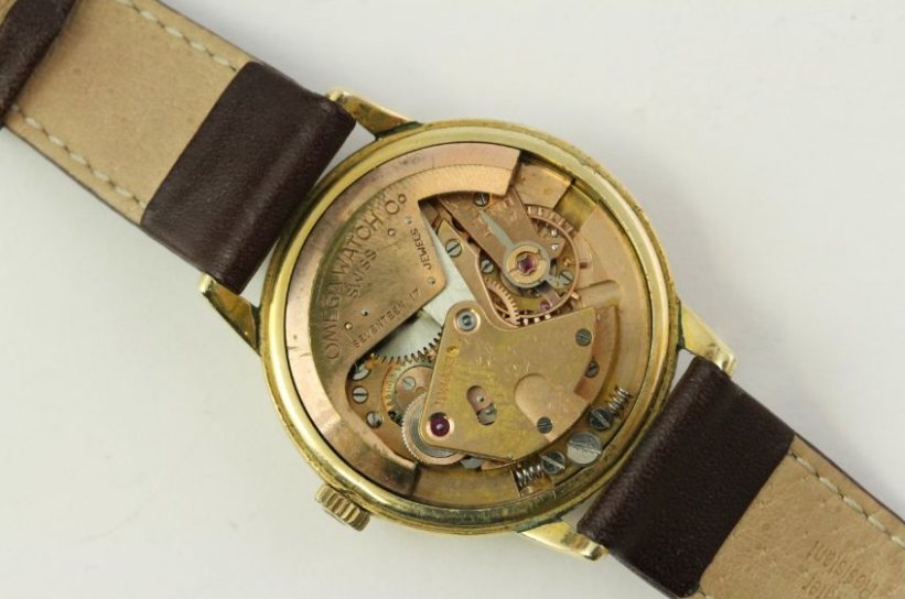 VINTAGE OMEGA BUMPER AUTOMATIC GOLD FILLED CIRCA 1944 - Image 3 of 4