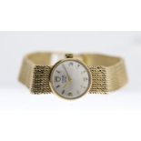 LADIES 9CT TUDOR ROYAL WRISTWATCH