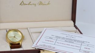 ****TO BE SOLD WITHOUT RESERVE*** DANBURY MINT LIVERPOOL FC 'YOU'LL NEVER WALK ALONE' WATCH CIRCA