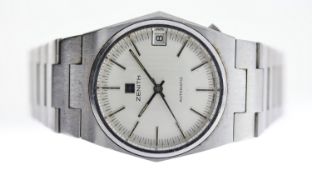 RARE VINTAGE ZENITH SURF AUTOMATIC REFERENCE 01-1430-380