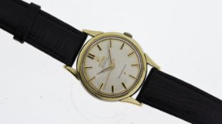 OMEGA CONSTELLATION AUTOMATIC CHRONOMETER, approx 34mm cream dial with gold baton hour markers, gold