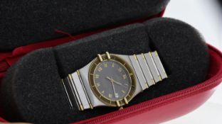 OMEGA CONSTELLATION QUARTZ WITH OMEGA POUCH REFERENCE 1980136