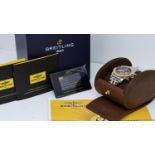 BREITLING CHRONOMAT 44 REFERENCE CB0110 W/BOX