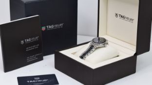 TAG HEUER FORMULA 1 REFERENCE WAH1212, black dial (a/f) , black bezel, stone set, stainless steel
