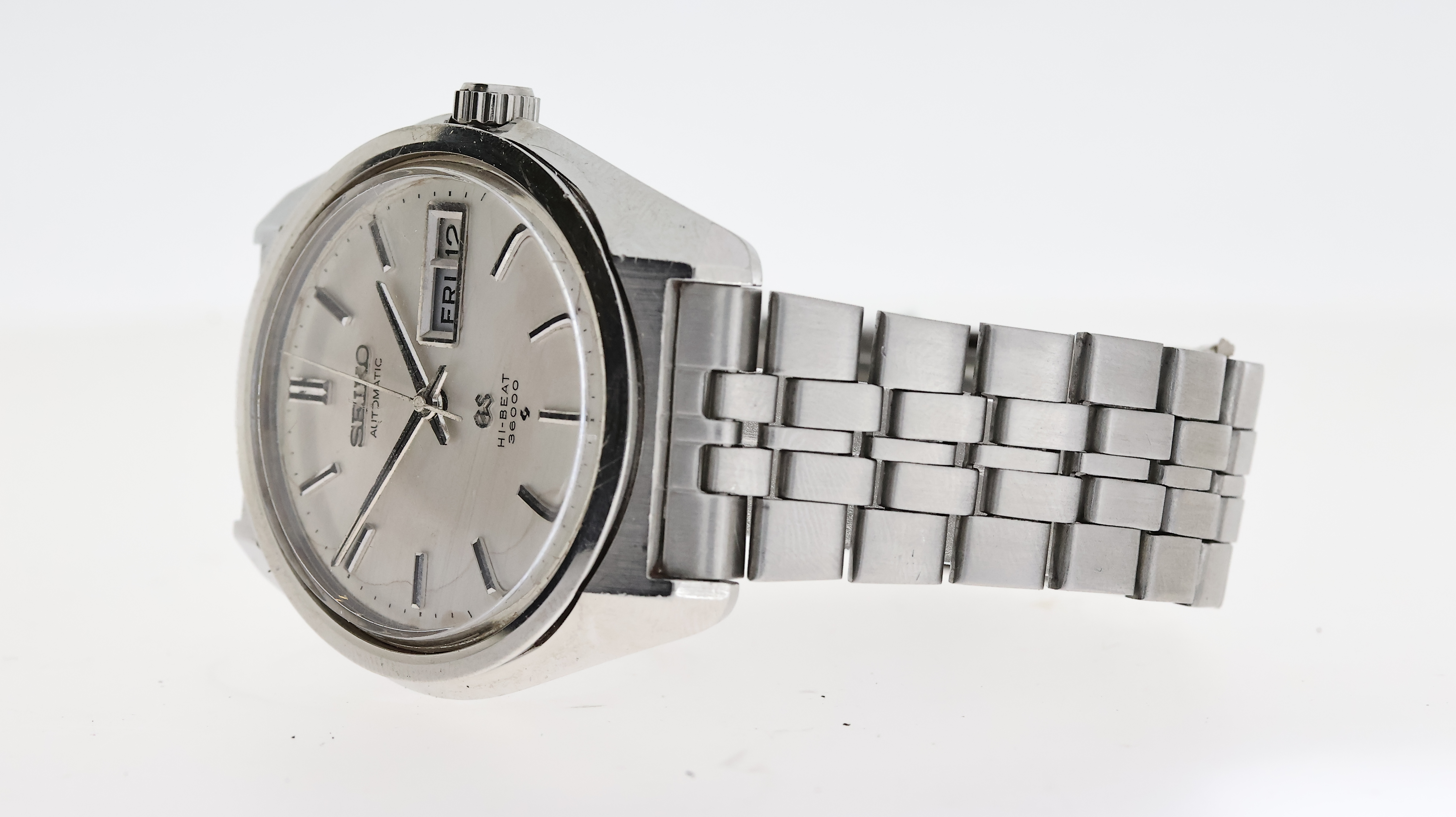 GRAND SEIKO AUTOMATIC DAY DATE HI BEAT REF 6146-8000 - Image 3 of 4