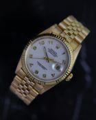 18CT ROLEX DATEJUST REFERENCE 16238 'JUBILEE DIAL' FULL SET 1997