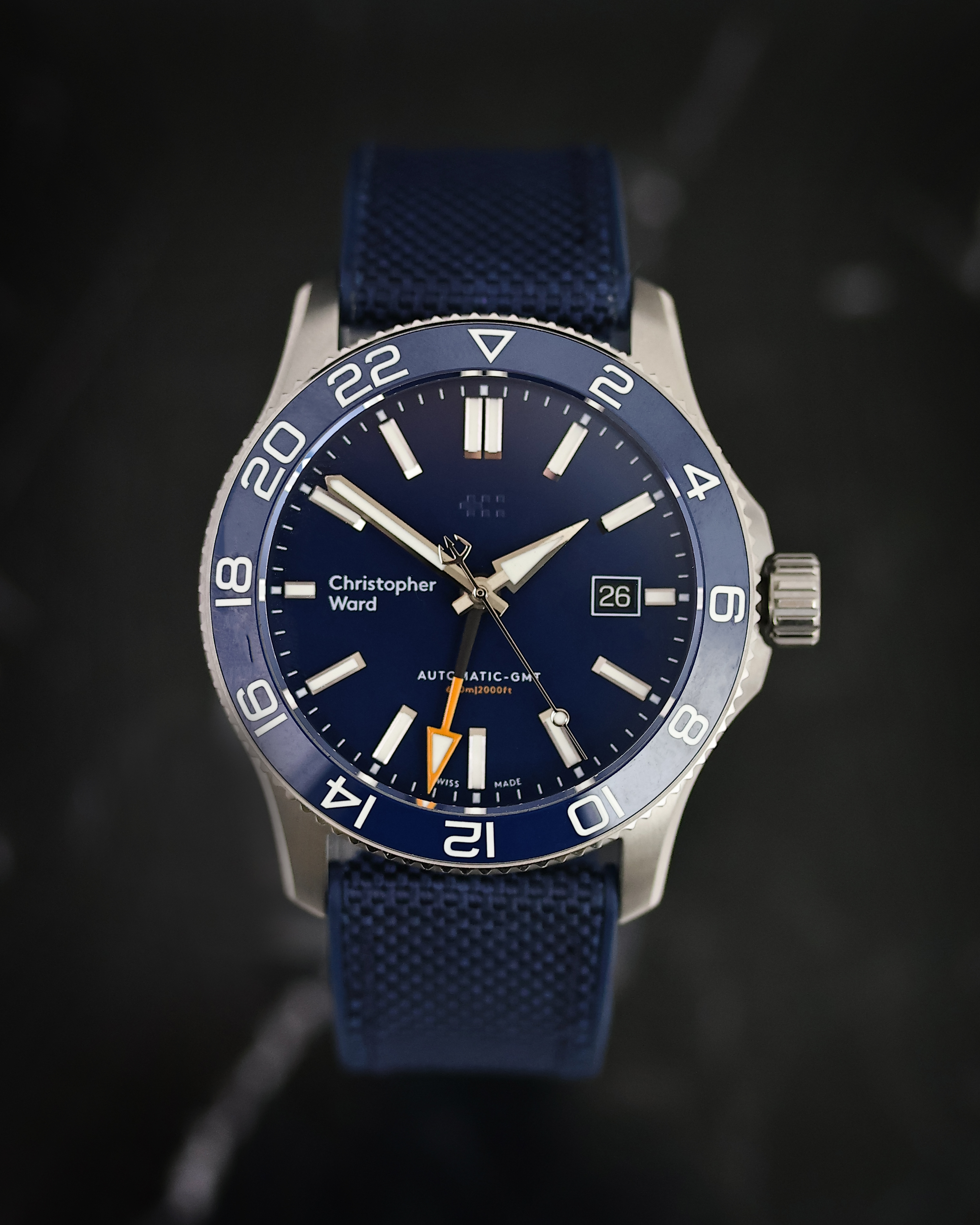 CHRISTOPHER WARD C60 GMT BOX AND PAPERS 2019 - Image 3 of 4