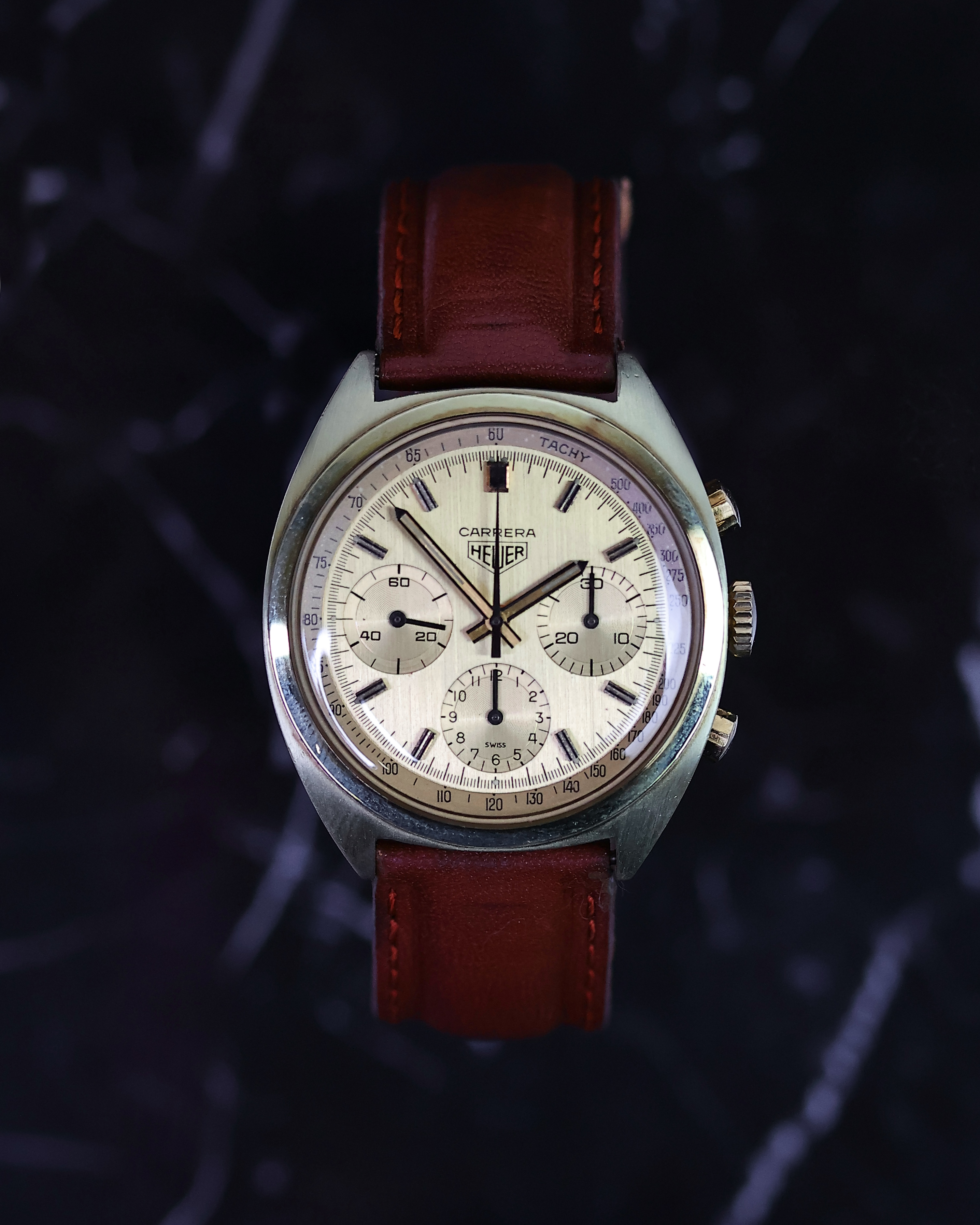 VINTAGE HEUER CARRERA CHRONOGRAPH REFERENCE 73655 - Image 3 of 3