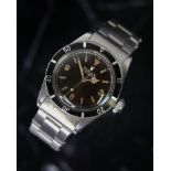 EXTREMELY RARE ROLEX SUBMARINER 3,6,9 DIAL REFERENCE 6200 / 6538 CIRCA 1956