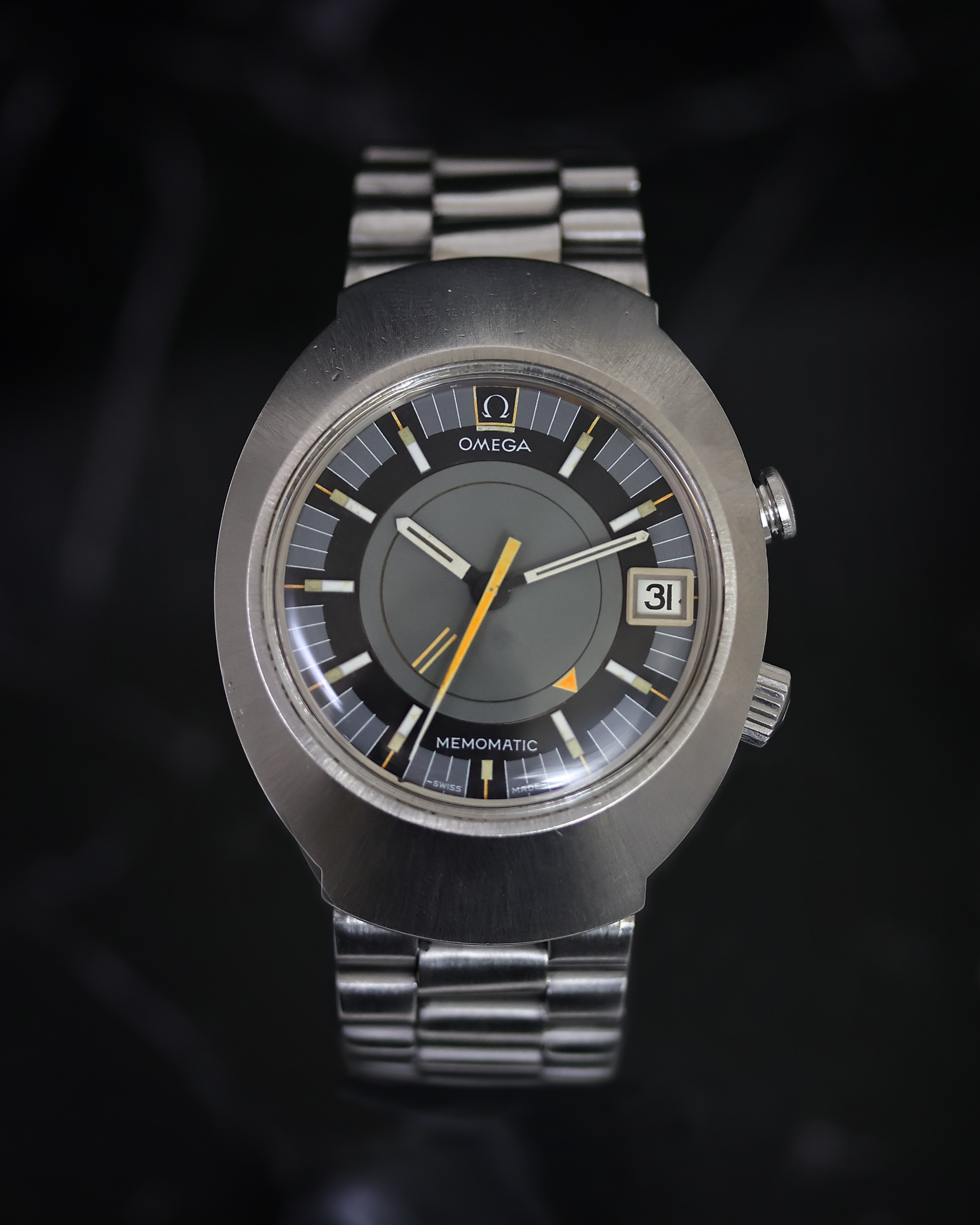 RARE OMEGA MEMOMATIC ALARM WATCH REFERENCE 166.071 CIRCA 1969 - Image 4 of 4