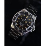 RARE ROLEX SEA DWELLER 'RAIL DIAL' REFERENCE 1665 CIRCA 1978