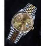 ROLEX DATEJUST 36 STEEL AND GOLD REFERENCE 126233 BOX AND PAPERS 2020