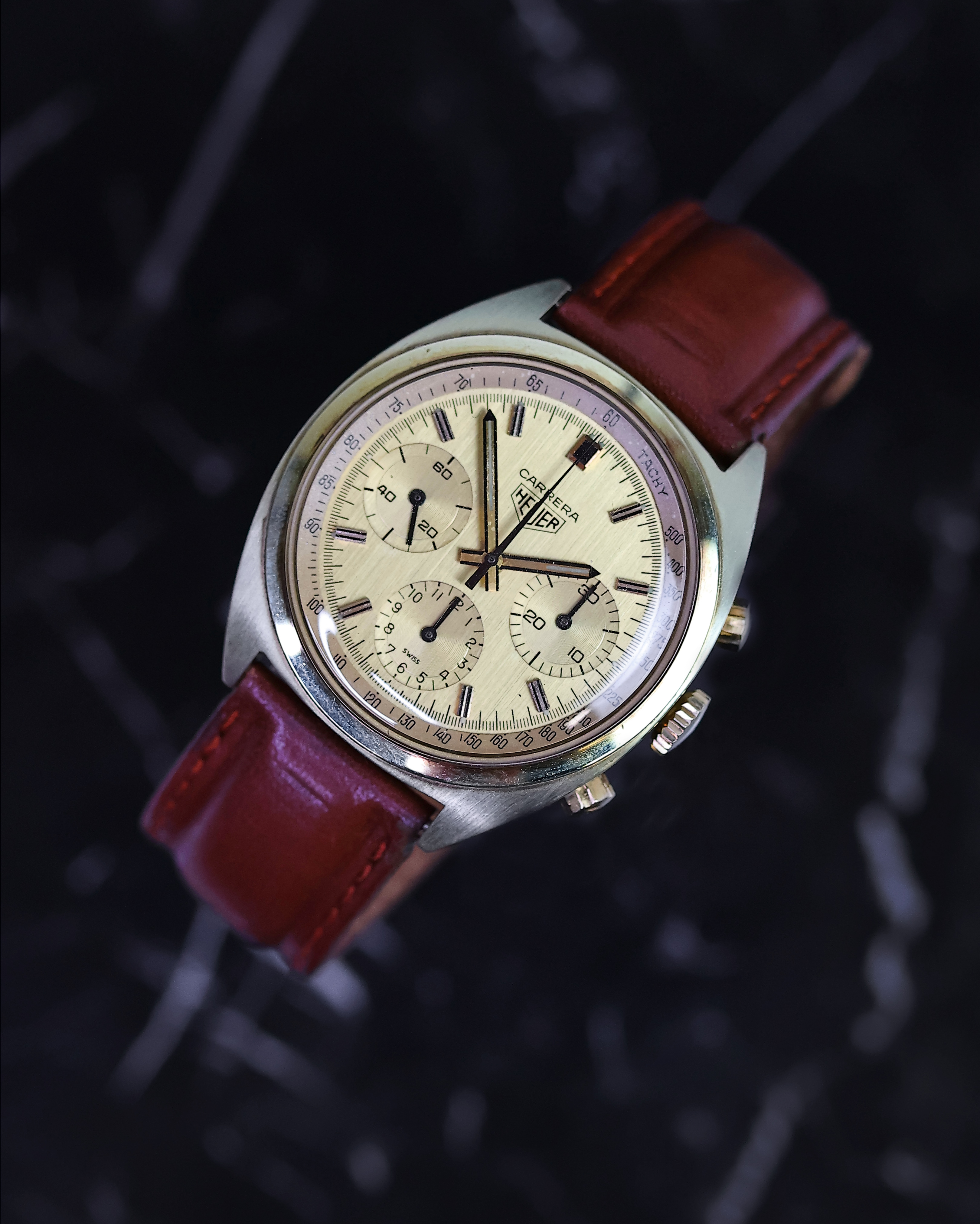 VINTAGE HEUER CARRERA CHRONOGRAPH REFERENCE 73655