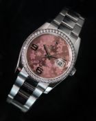 ROLEX DATEJUST DIAMOND BEZEL REFERENCE 116244 CIRCA 2010